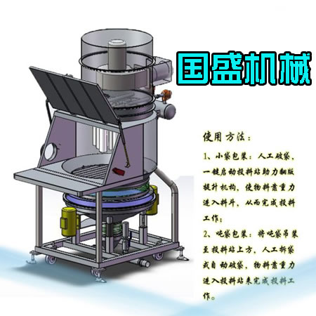 薄荷粉無塵投料站 薄荷粉無塵投料站